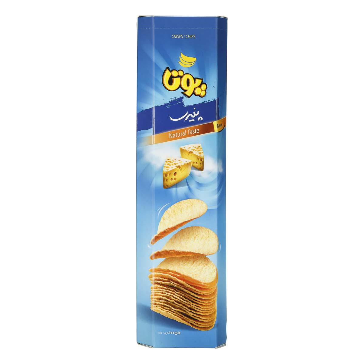 چیپس پوتا پلت پنیری 100g - چیپس پوتا پلت پنیری 100g